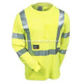 Men's High-Visibility Flame-Resistant Safety Tee Shirt